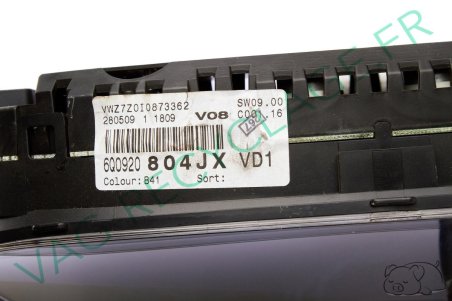 Kit démarrage Polo 4 1.4 TDI 80 boitier moteur 045906019CA compteur 6Q0920804JX - Image 3