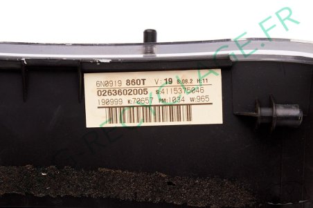 Kit démarrage Polo 3 1.4i 60cv boitier moteur 030906027AA compteur 6N0919860T - Image 3