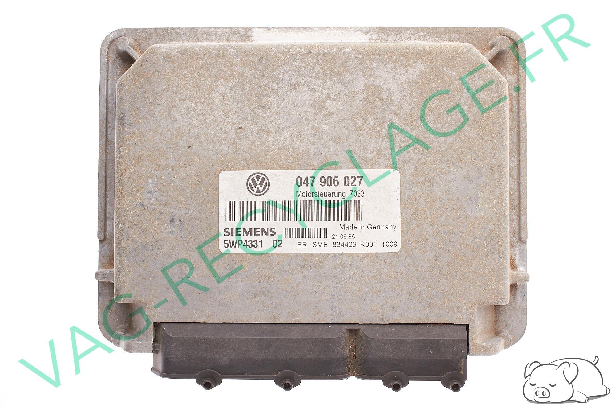Calculateur moteur ecu Siemens 5WP4331 047906027 VW Lupo et Seat Arosa 1.0i 50cv - Image 1