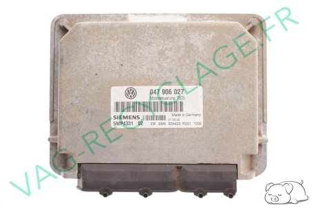Calculateur moteur ecu Siemens 5WP4331 047906027 VW Lupo et Seat Arosa 1.0i 50cv - Image 1