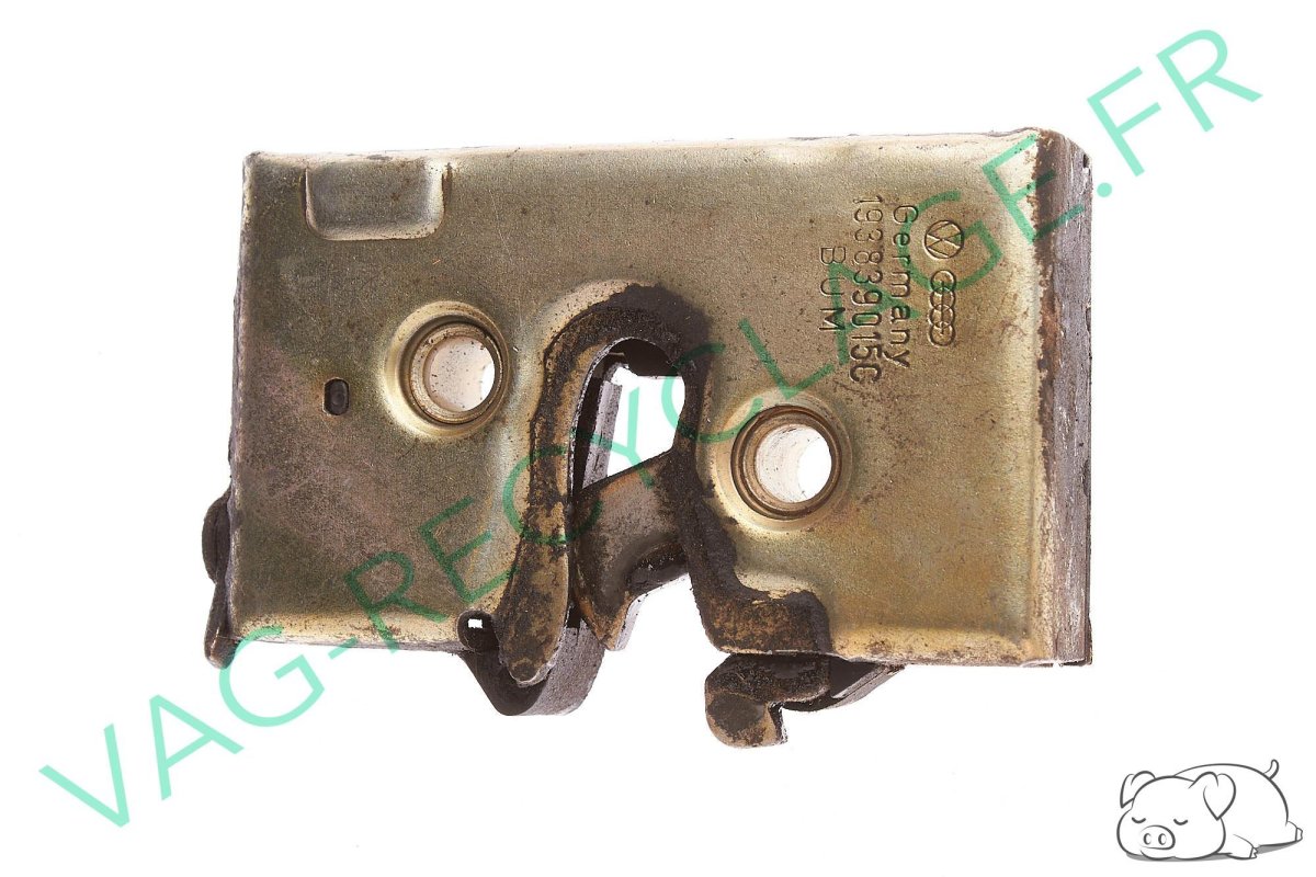 Serrure de porte arrière coté conducteur 193839015C Golf 2 Jetta 2 Passat 2 - Image 1