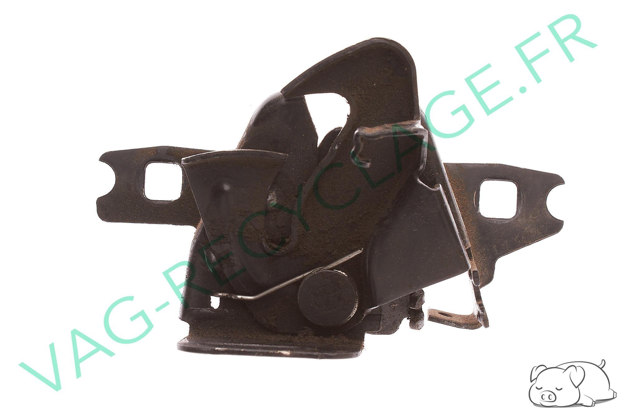 Serrure de capot 1H0823509B pour Volkswagen Golf 3 Golf 3 Cab Polo 3 6N Vento - Image 1