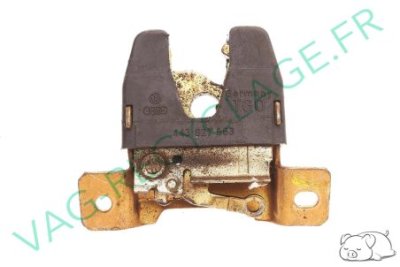Serrure de coffre 873827503 pour Jetta 2 - Image 1
