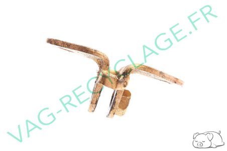 Support arrêt de porte arrière droit 1H4839282 pour Golf 3 et Vento - Image 2