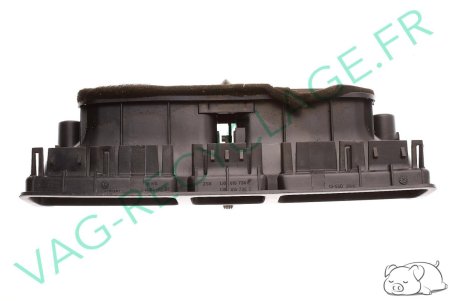 Support central grilles ventilation chauffage 1J0819728C Golf 4 - Image 2