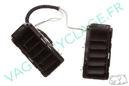 Buses de ventilation chauffage 1j0815735 1j0815736 pour Golf 4 et Bora - Image 1