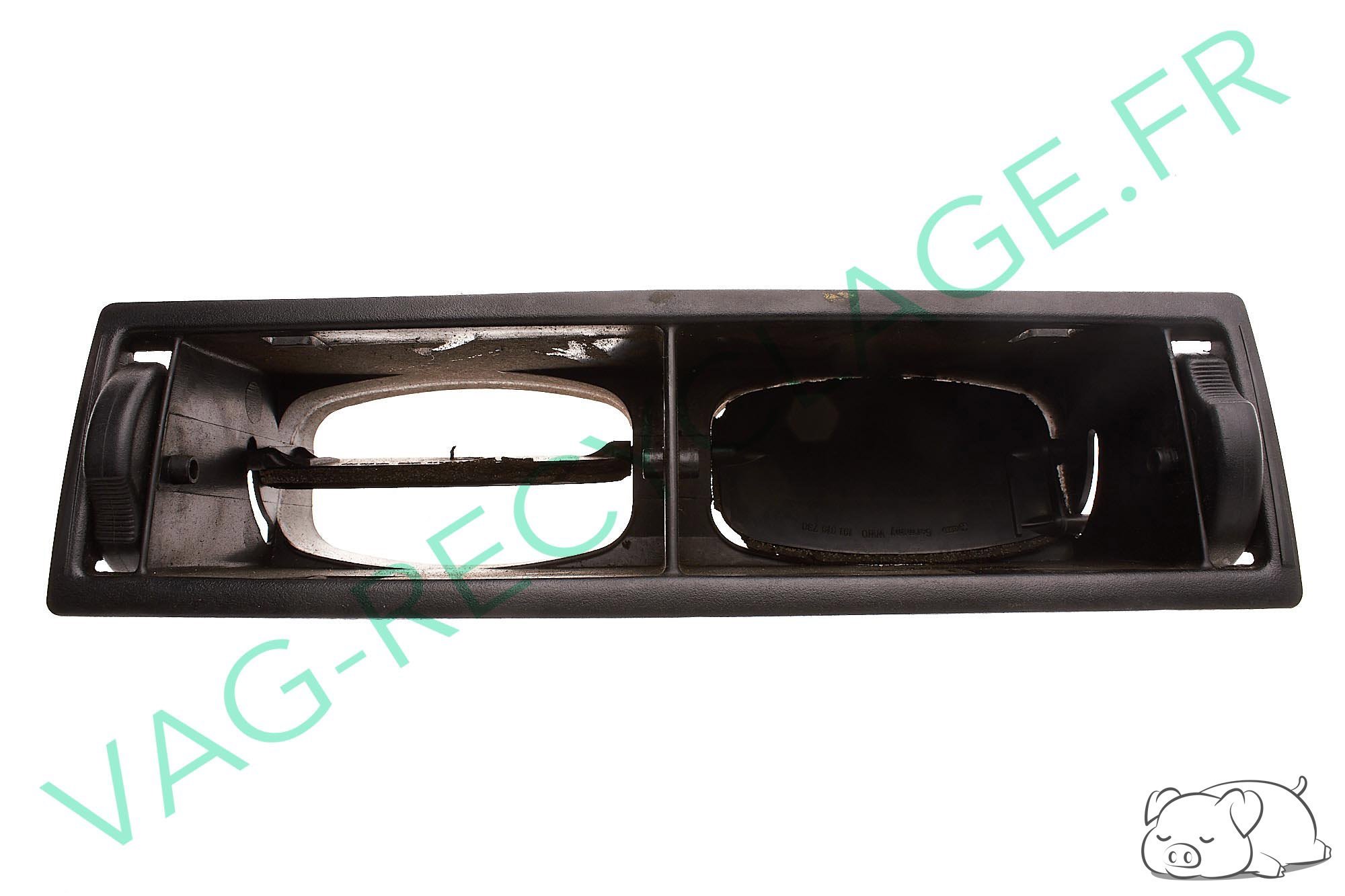 Support grille de ventilation centrale 191819704D 191819704F pour Golf 2 Jetta 2 - Image 1