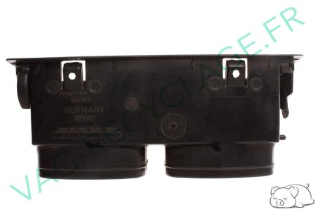 Support grille de ventilation centrale 191819704D 191819704F pour Golf 2 Jetta 2 - Image 2