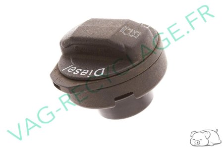 Bouchon réservoir carburant 1J0201553S Golf Polo Passat Bora 1995 à 2014 - Image 1