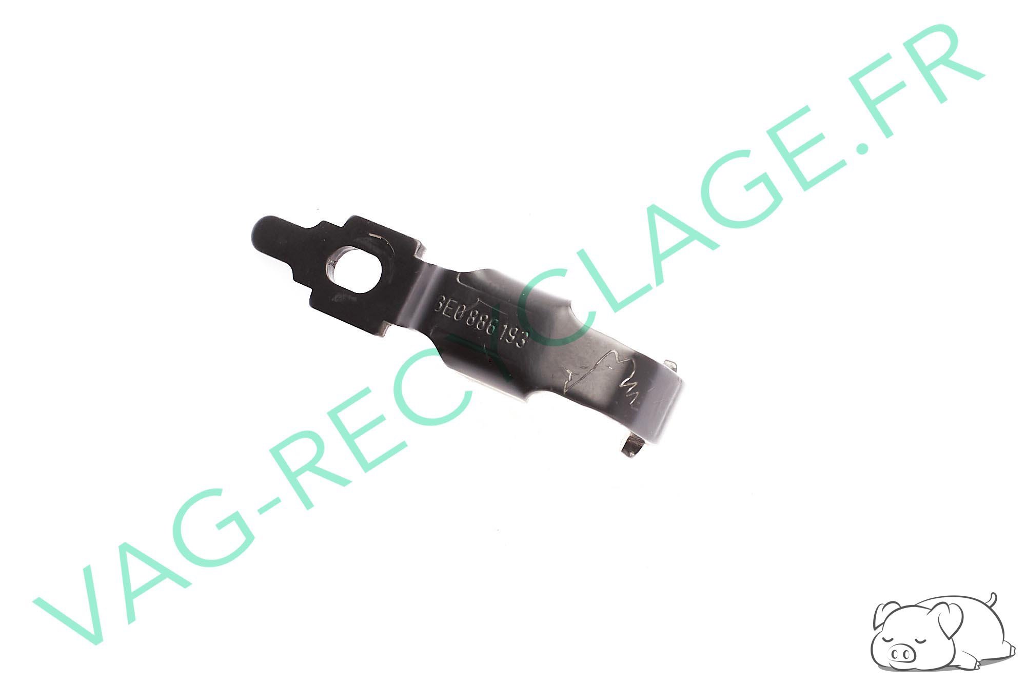 Fixation support banquette 2/3 1/3 8E0886193 Audi A4 B6 A6 - Image 1