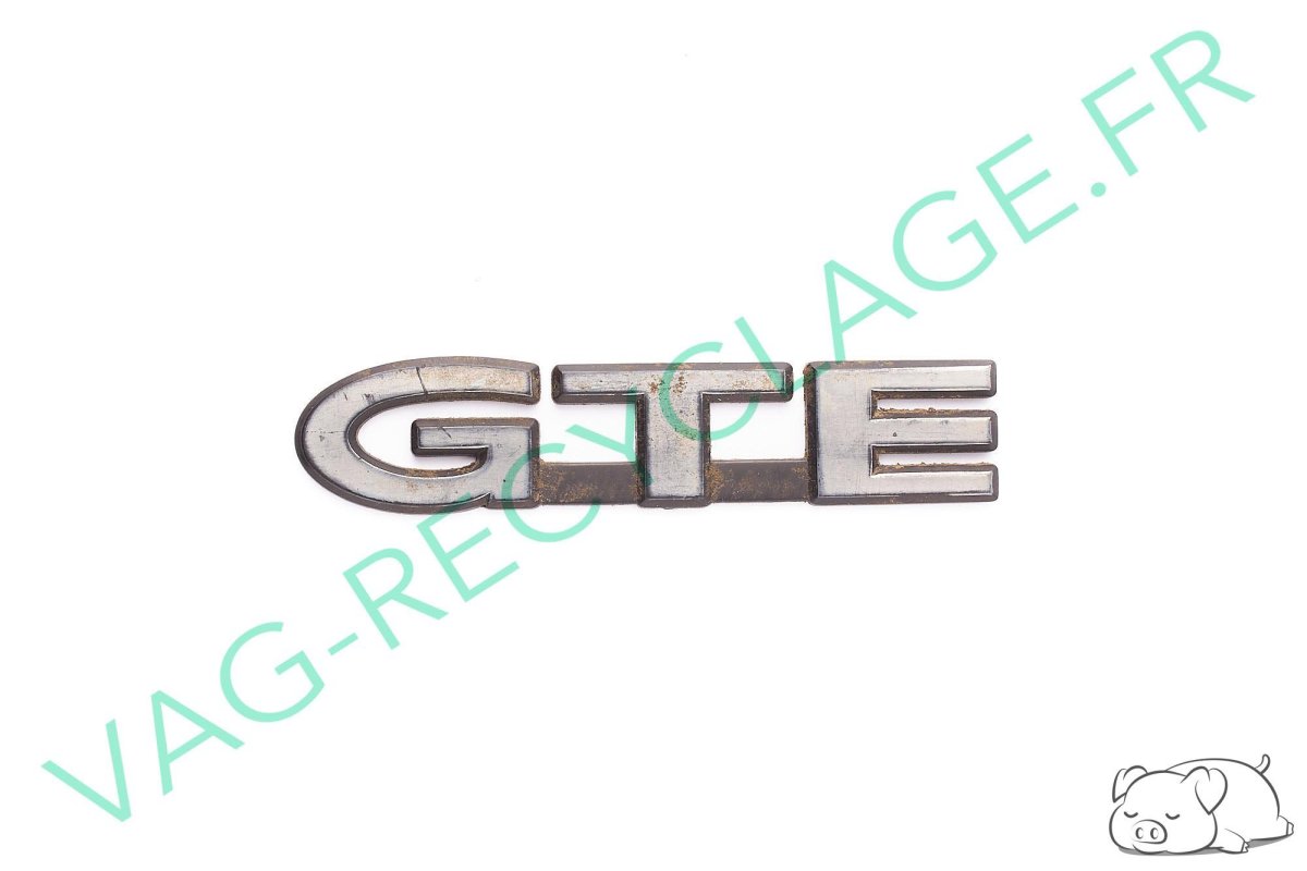 Logo coffre malle arrière"GTE" 811853750B Audi 80 B2 - Image 1