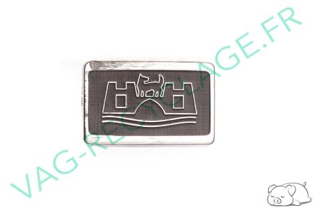 Logo aile avant motif "Wolfsburg" 165853688A Golf 2 et Jetta 2 Moyen - Image 1