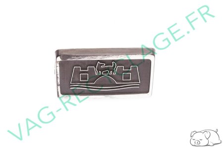 Logo aile avant motif "Wolfsburg" 165853688A Golf 2 et Jetta 2 Moyen - Image 2