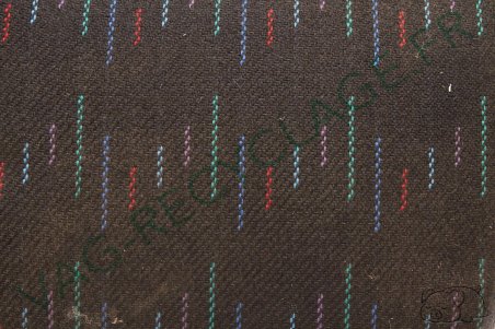 Appuie-tête avant noir à motifs Golf 3 et Vento 1H0881905A - Image 3