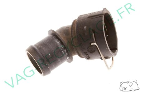 Raccord durite refroidissement moteur 1J0121619 Golf 4 et Bora - Image 2