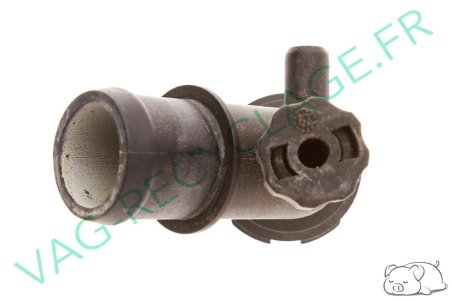 Raccord durite refroidissement moteur Golf 4 Fox New Beetle Polo 4 1J0121619A - Image 3