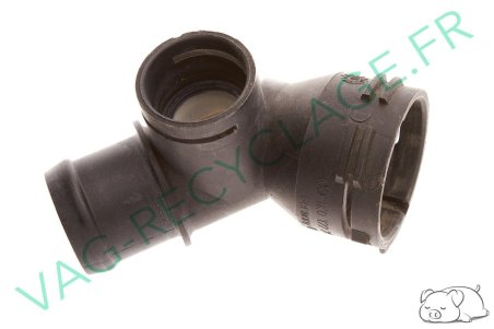 Raccord durite refroidissement moteur 1K0122291AD Golf 5 6 Passat 6 Scirocco 3 - Image 1