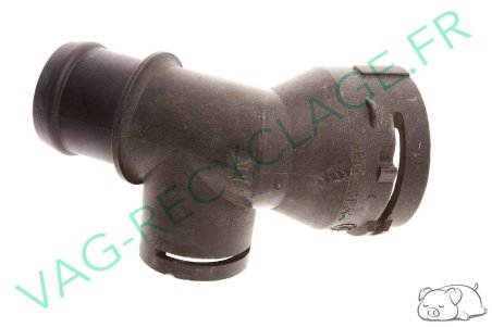 Raccord durite refroidissement moteur 1K0122291AD Golf 5 6 Passat 6 Scirocco 3 - Image 2