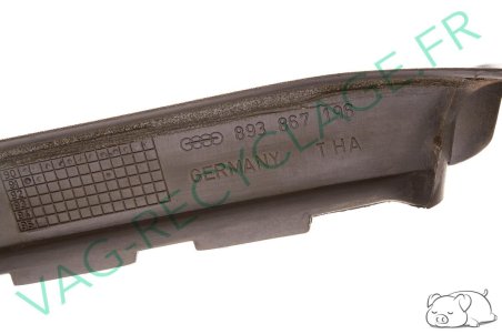 Cache inférieur poignée porte intérieure droit 893867196 Audi 80 B3 Audi 80 B4 - Image 3