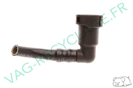 Raccord durite noire pompe à essence Seat Skoda Volkswagen Audi - Image 1
