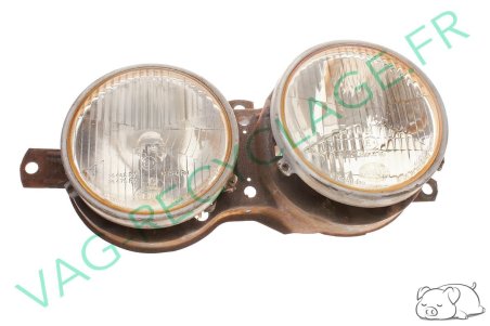 Phare avant droit double optiques Hella 63121362682 pour Bmw E21 - Image 2