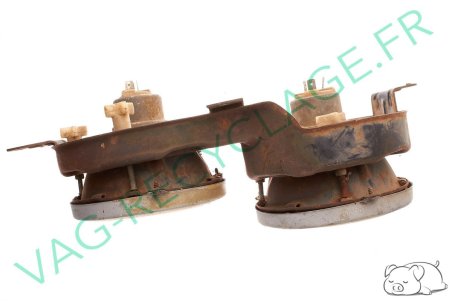 Phare avant droit double optiques Hella 63121362682 pour Bmw E21 - Image 5