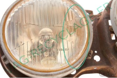 Phare avant droit double optiques Hella 63121362682 pour Bmw E21 - Image 7