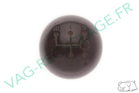 Pommeau levier de vitesses boite 4 vitesses - Image 1