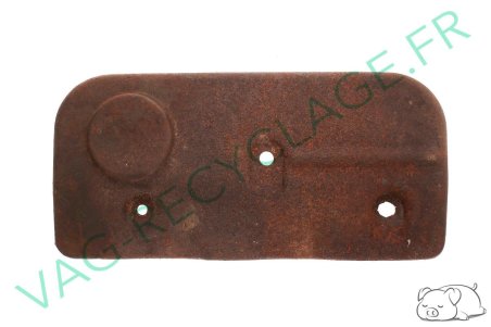 Tôle pare-chaleur collecteur échappement 1266066 Bmw E21 E12 E28 M20 Moyen - Image 1