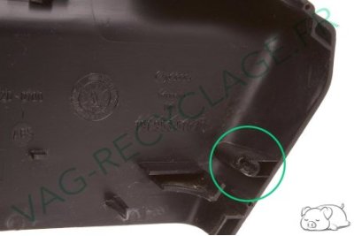 Cache colonne de direction 191953515A pour Golf 2 et Jetta 2 -Moyen- - Image 3