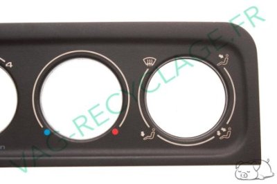 Cache commande chauffage climatisation 1H6819075 Golf 3 Vento Golf 4 Cabriolet - Image 4
