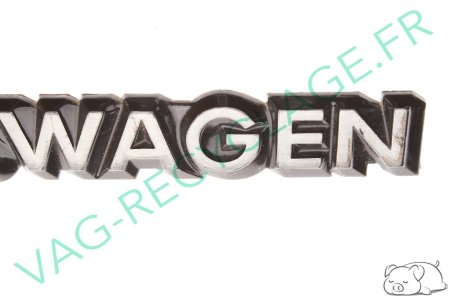 Logo coffre "Volkswagen" 321853685C Golf 1 Cab Golf 2 Polo 2 Scirocco 2 - Image 4