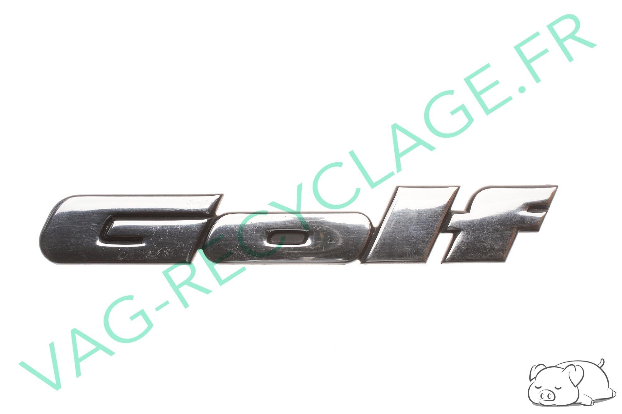 Logo coffre "Golf" 1H6853687AH Golf 3 Golf 3 Cabriolet Vento - Image 1