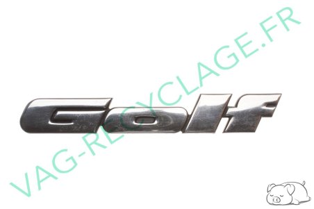 Logo coffre "Golf" 1H6853687AH Golf 3 Golf 3 Cabriolet Vento - Image 1