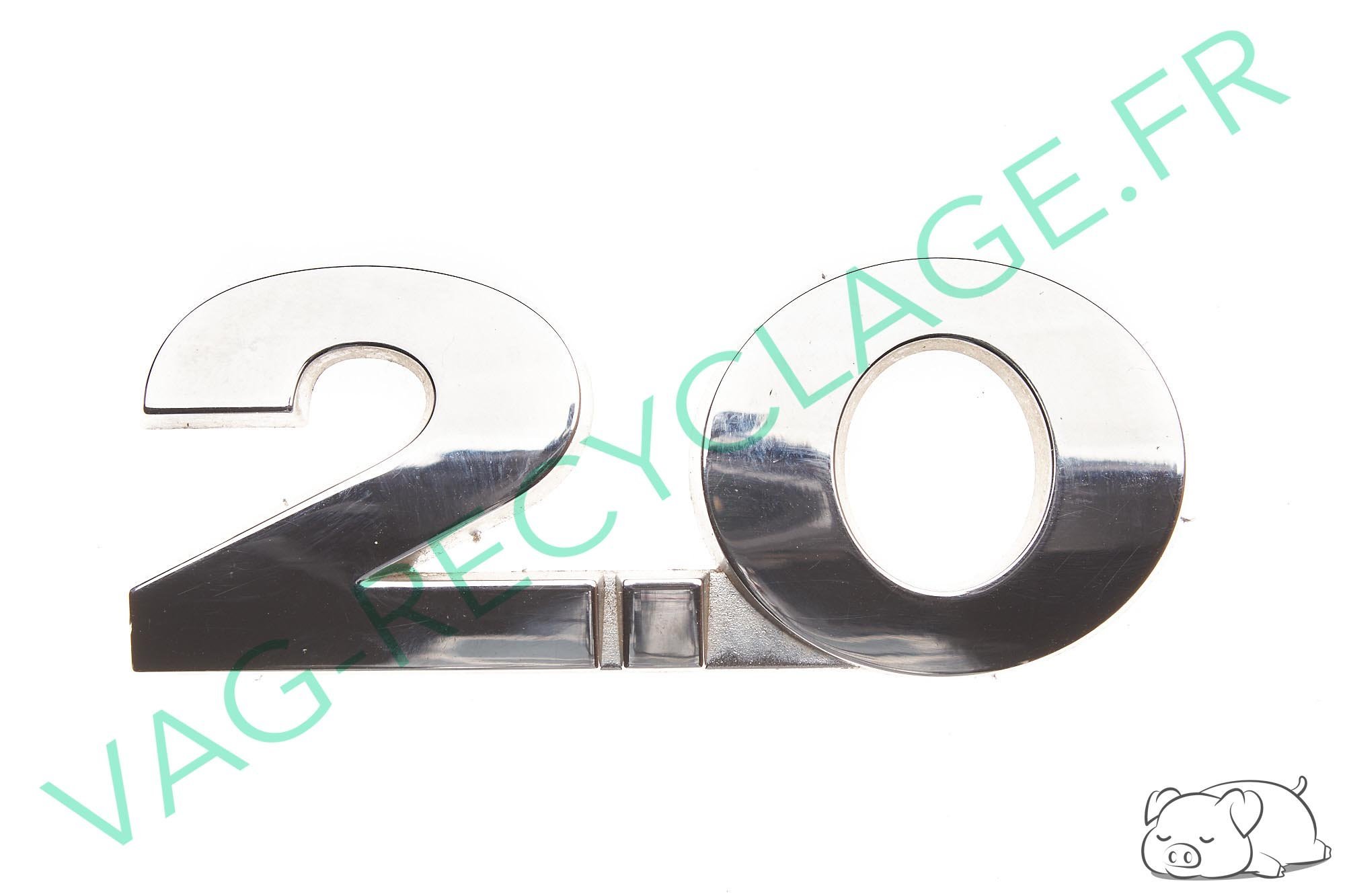 Monogramme coffre "2.0" 1E0853675 Golf 4 Golf 4 Cabriolet Bora Passat 5 - Image 1