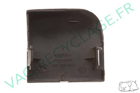 Cache sous grille de ventilation gauche Golf 3 et Vento 1H1819743 - Image 2