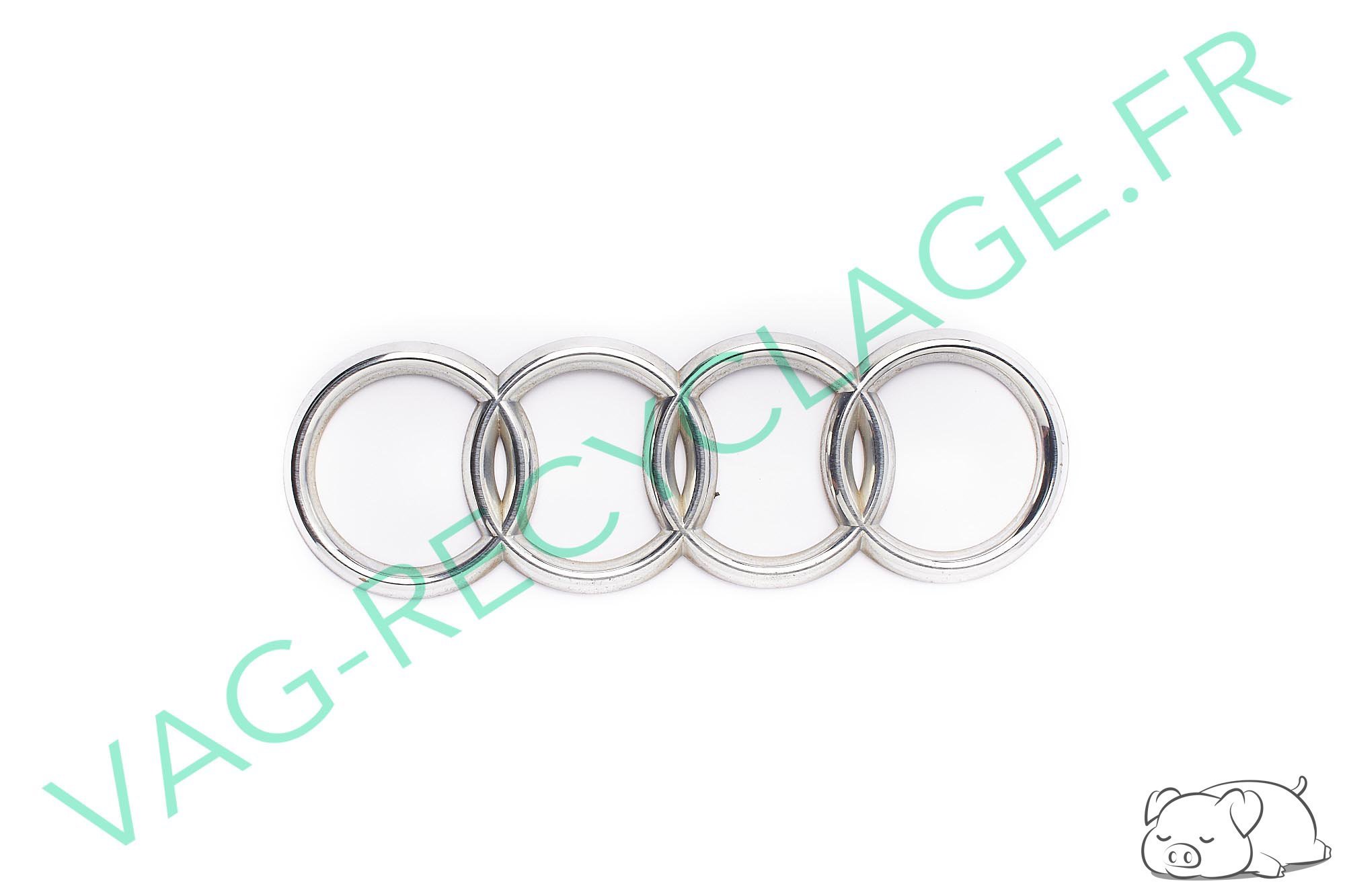 Logo coffre malle arrière 441853742 Audi 80 100 Coupé A6 S6 - Image 1