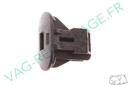 Boitier fiche glace arrière chauffante 6Q0971701A Polo 4 Polo 5 Transporter T5 - Image 1