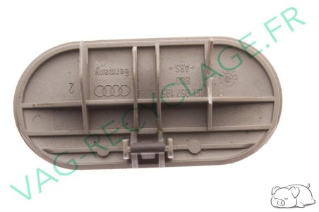 Partie inférieure cache poignée de porte gauche 8E1867195 Audi A4 B6 et A4 B7 - Image 2