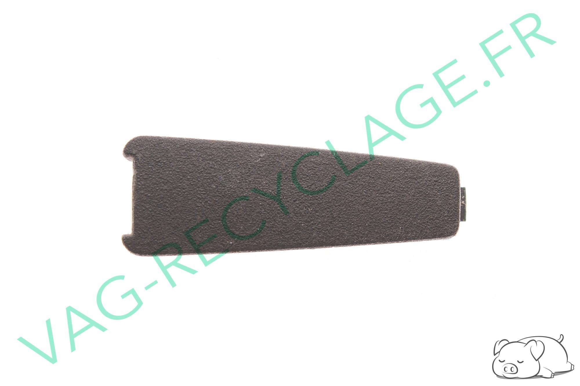 Cache poignée réglage rétroviseur gris foncé 811857627 Audi 80 B2 100 C3 - Image 1