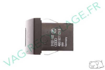 Cache interrupteur ASR 4B0927133B pour Audi A6 C5 - Image 1