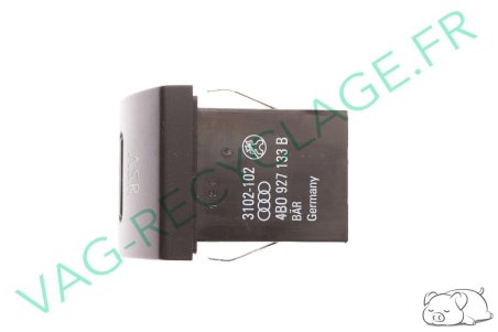 Cache interrupteur ASR 4B0927133B pour Audi A6 C5 - Image 2