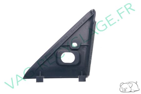 Cache Bleu réglage rétroviseur extérieur gauche 811857505B Audi 80 B2 - Image 2