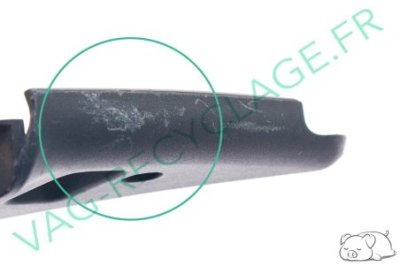 Cache Bleu réglage rétroviseur extérieur gauche 811857505B Audi 80 B2 - Image 3