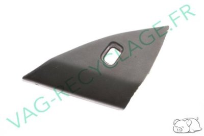 Cache bleu réglage rétroviseur extérieur gauche 443857505A pour Audi 100 C3 - Image 1