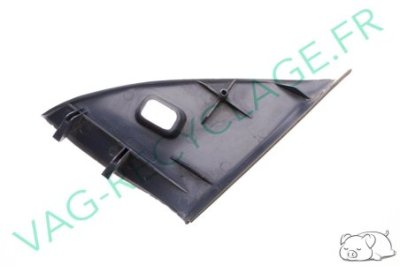 Cache bleu réglage rétroviseur extérieur gauche 443857505A pour Audi 100 C3 - Image 1