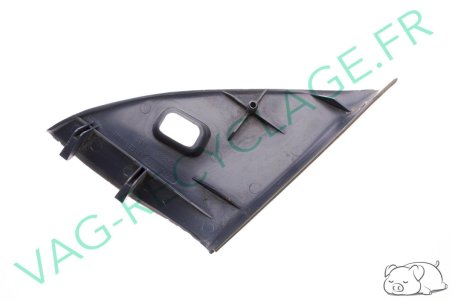 Cache bleu réglage rétroviseur extérieur gauche 443857505A pour Audi 100 C3 - Image 2