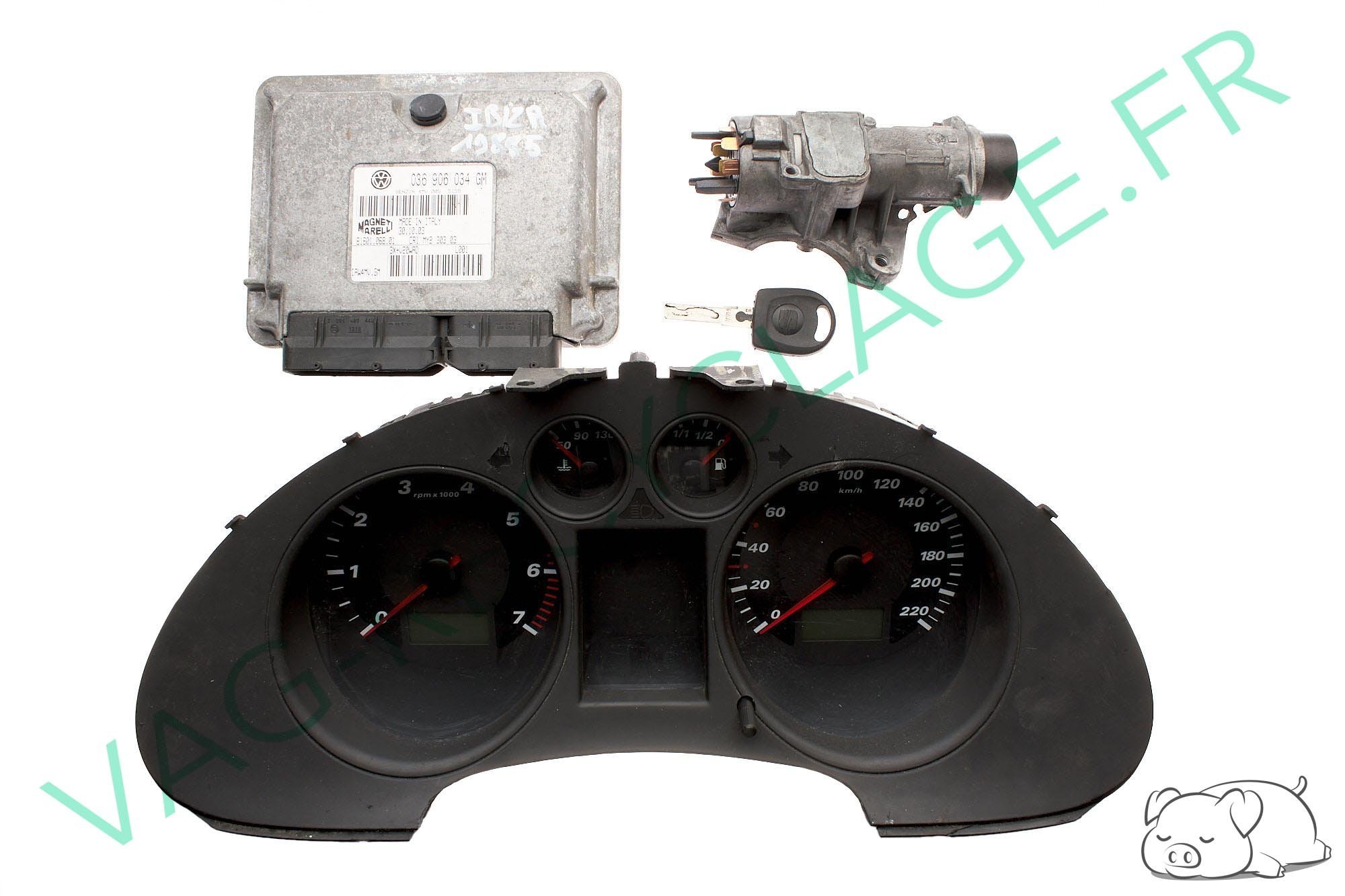 Kit démarrage Seat Ibiza 3 et Cordoba 2 1.4i 16V 75cv 110080105 036906034GM - Image 1