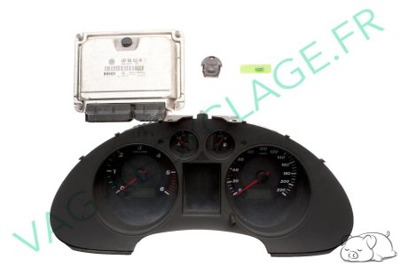 Kit démarrage Seat Ibiza 3 et Cordoba 2 1.9 SDI 64cv 6L0920801A 038906012HP - Image 1
