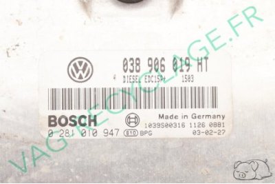 Kit démarrage Seat Ibiza 3 et Cordoba 2 1.9 TDI 100cv 6L0920820J 038906019HT - Image 10